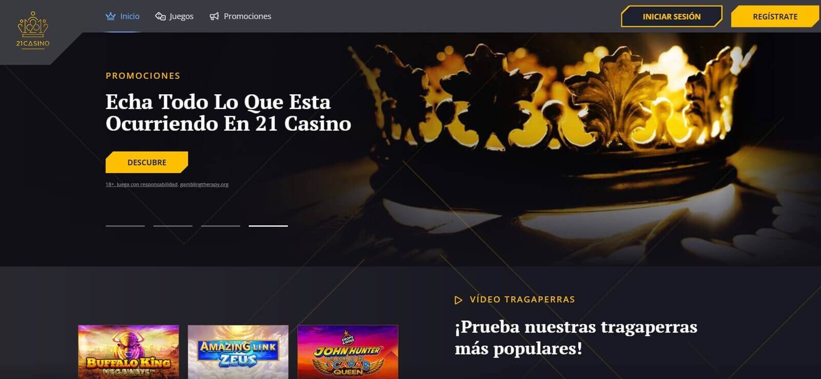 CasinoEnlineaHEX.com   Resena 21casino