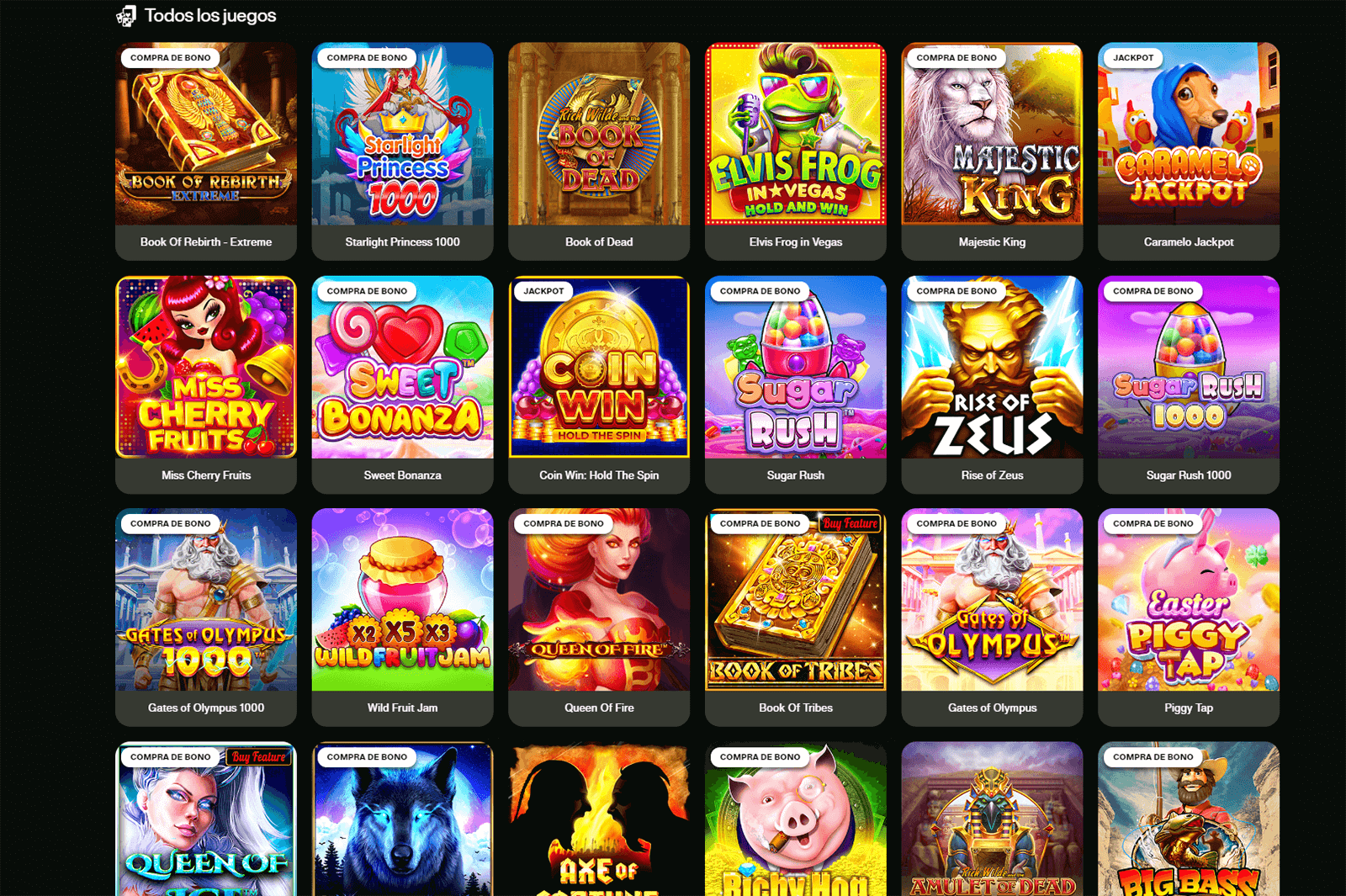 CasinoEnlineaHEX.com   CashWin Casino Todos los Juegos