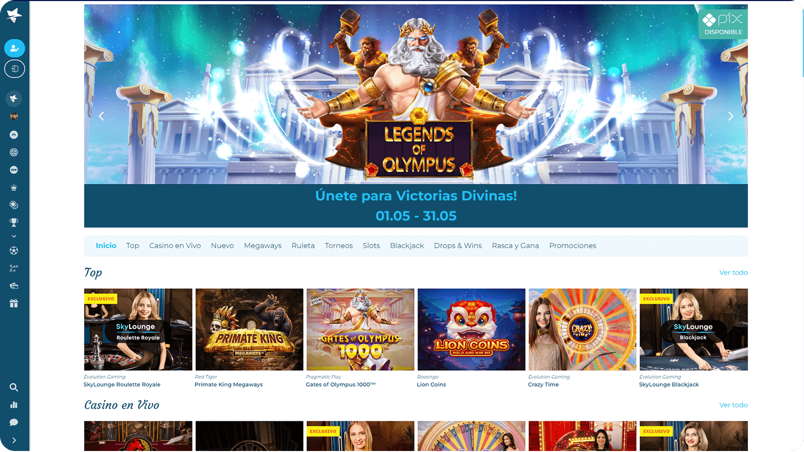 CasinoEnlineaHEX.com Casino Estrella Juegos Que Pagan en Brasil