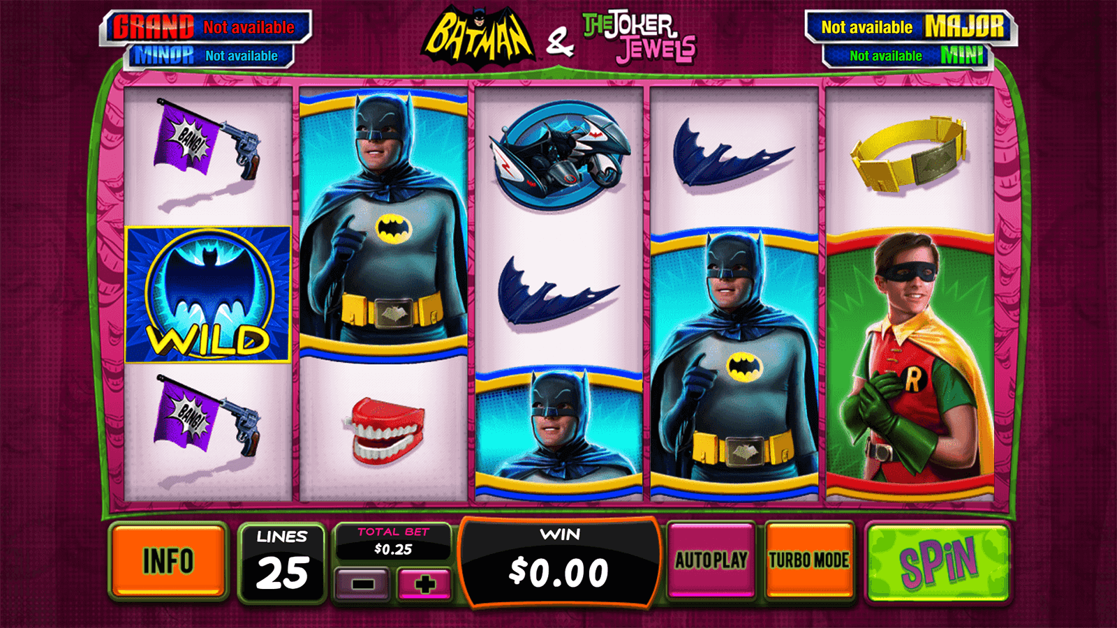 CasinoEnlineaHEX.com   Jugar Batman and the Joker Jewels Slot