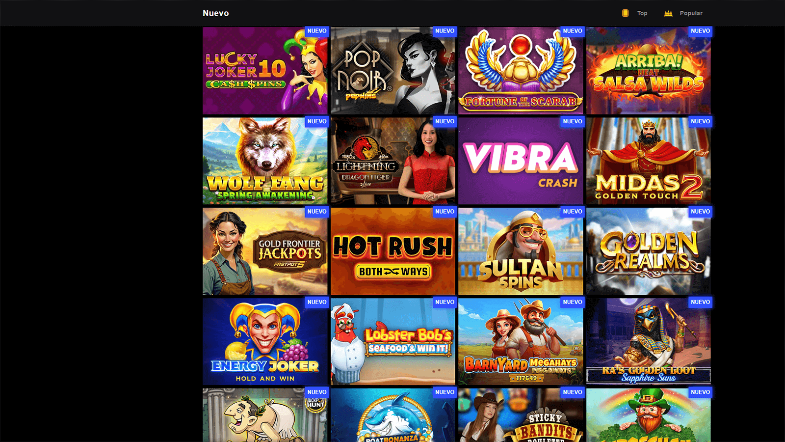 CasinoEnlineaHEX.com   Nuevos Juegos de LibraBet Casino