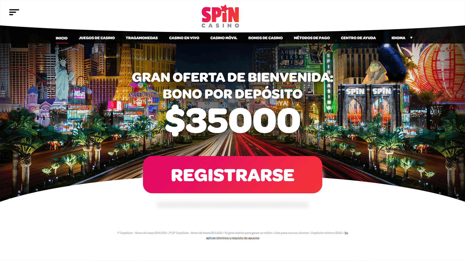 CasinoEnlineaHEX.com   SpinCasino Mejor Casino Online que Acepta Maestro