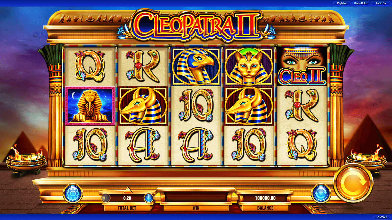 CasinoEnlineaHEX.com   Tragamonedas Cleopatra 2