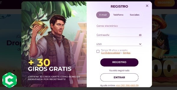 allright casino registrarse paso