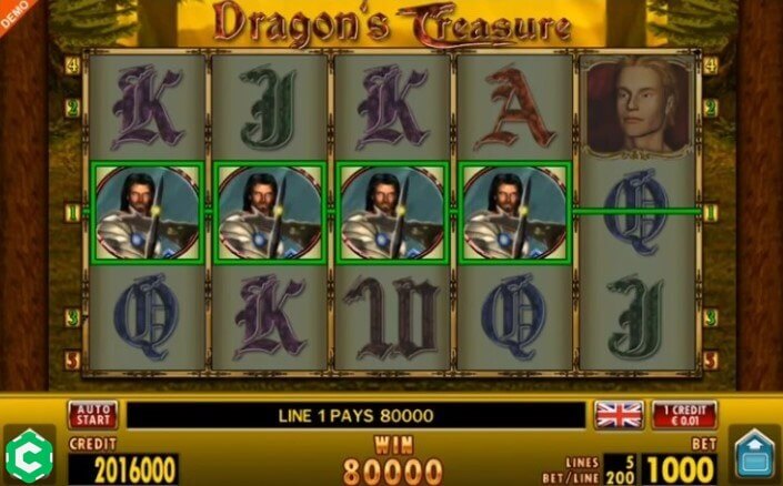 Tragamonedas Dragon's Treasure