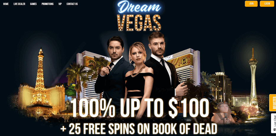 dreamvegas registrarse