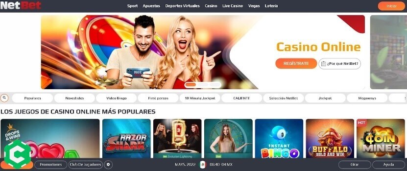 netbet casino registrarse paso