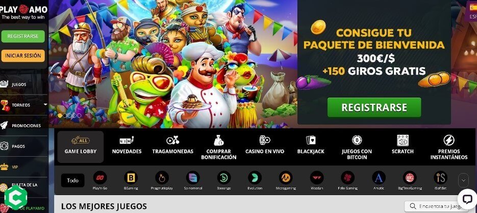 playamo casino registrarse paso