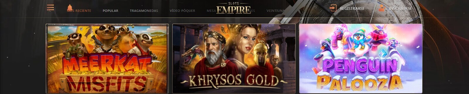 Tragamonedas de Slots Empire Casino